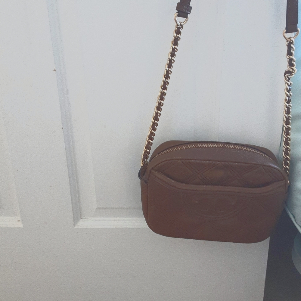 Tory Burch tan crossbody